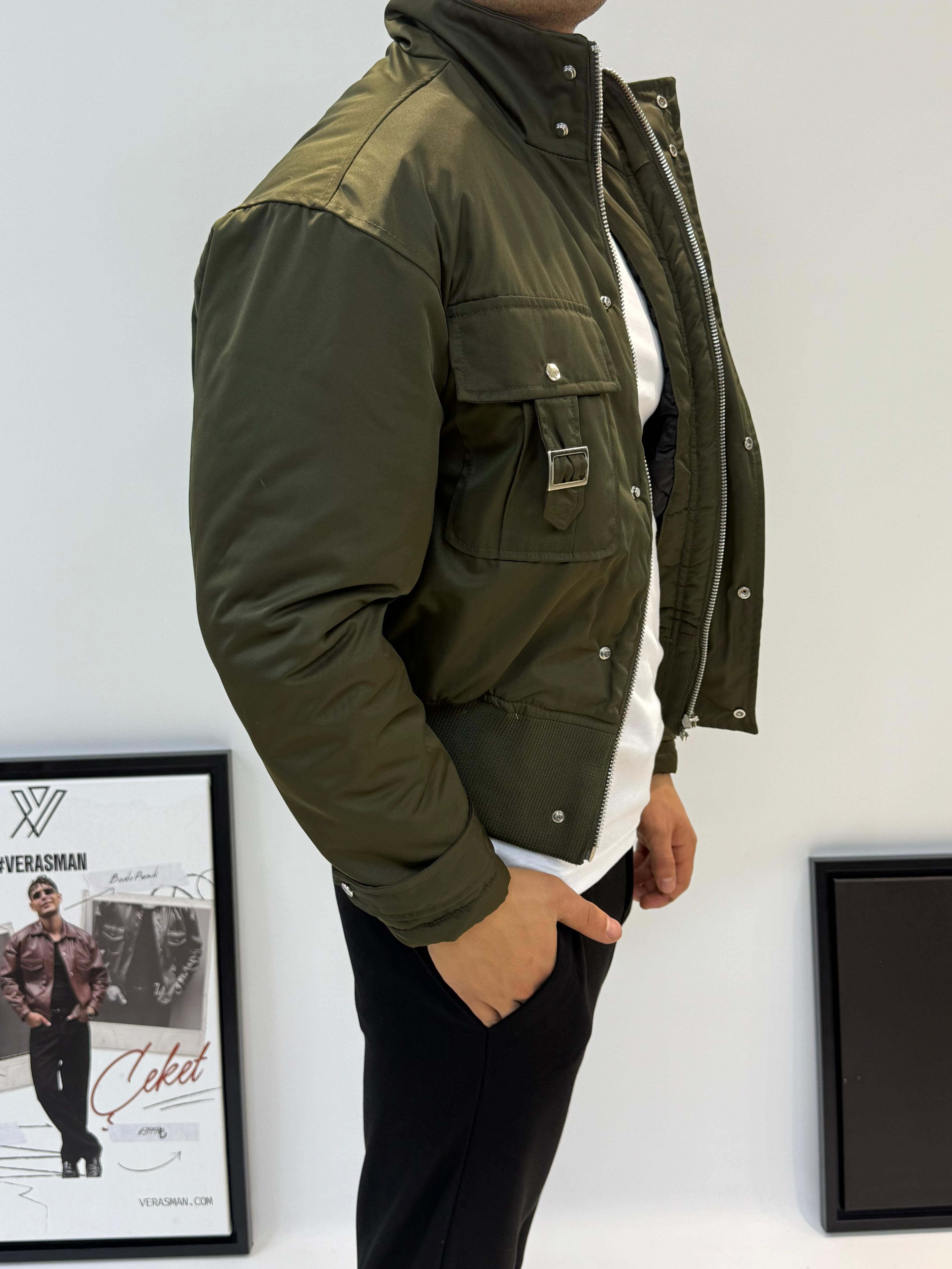 GİESTO BOMBER ÇEKET HAKİ