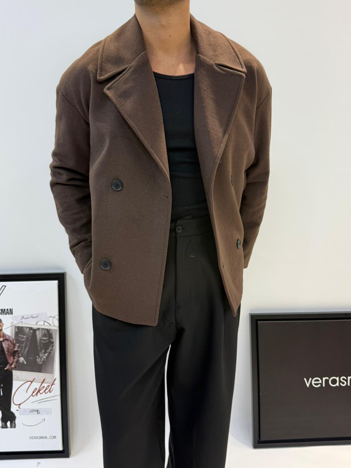 VMS KAŞE KABAN KAHVERENGİ