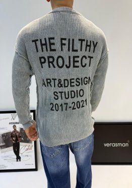 ART DEİSNG OVERSİZE KAZAK