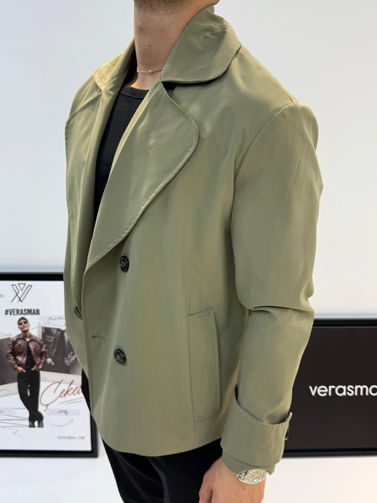 EKS1 CROP TRENÇKOT HAKİ