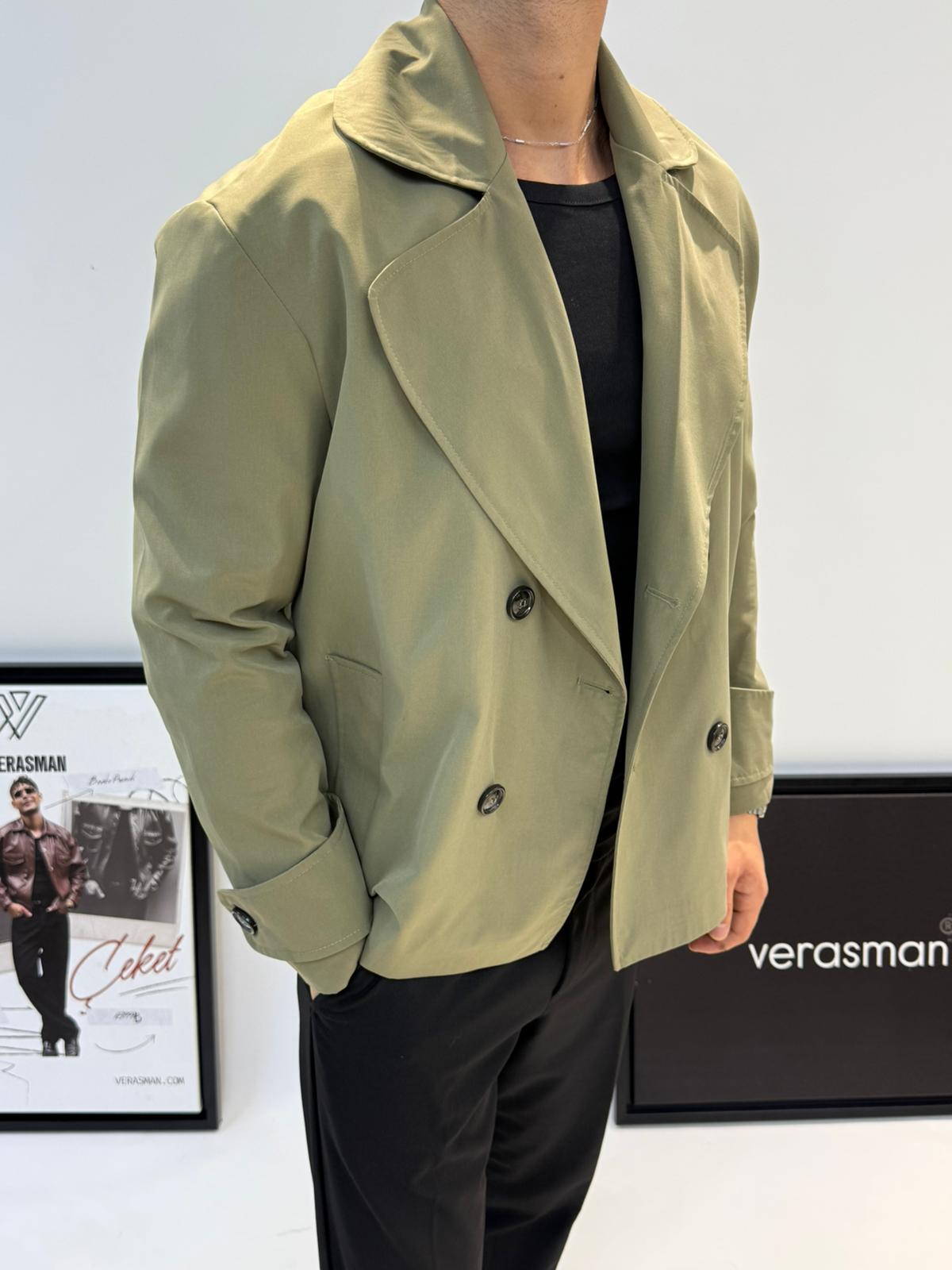 EKS1 CROP TRENÇKOT HAKİ