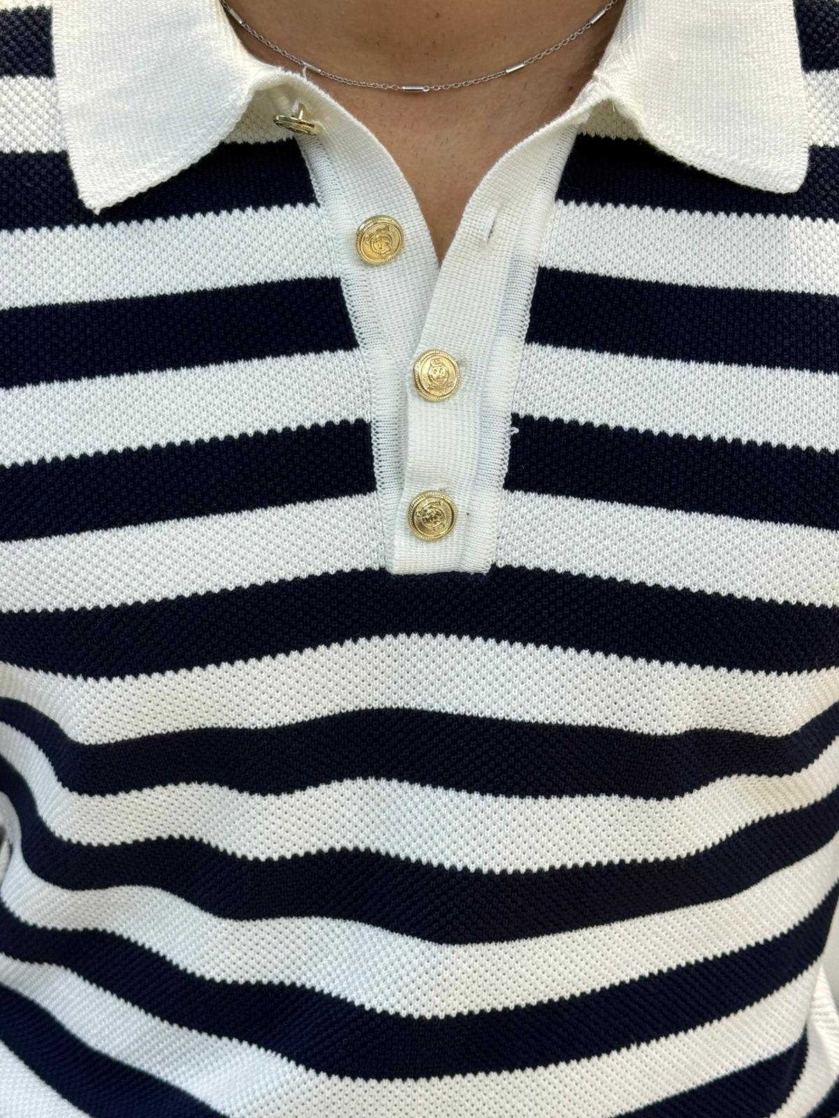 GİESTO OLD MONEY TRİKO POLO YAKA LACİVERT