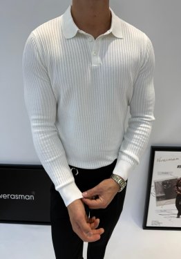 GİESTO ÖRME TRİKO BEYAZ