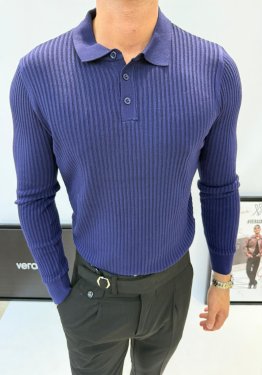 GİESTO ÖRME TRİKO LACİVERT